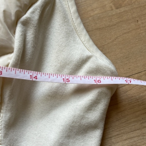 Be Boundless White Down Feathers Puffer Vest Reflective Nylon Women’s Small - Picture 5 of 8